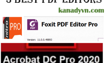 3 Best PDF Editors 2021-2022