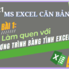 MS Excel căn bản || 15 Bài giảng Excel 2021
