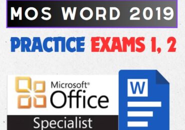 MOS Word 2019 – Practice Exams / Tests